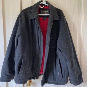 Charcoal grey wool jacket